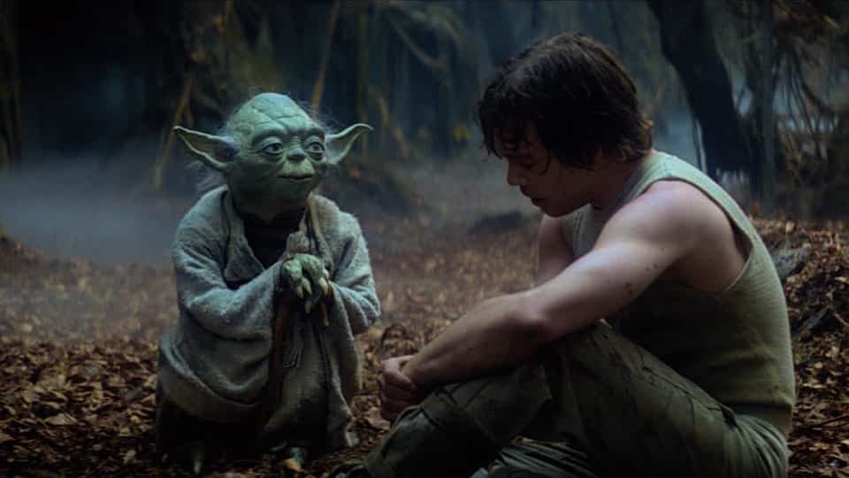 Yoda et son padawan