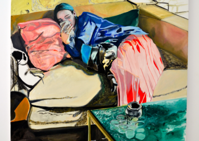 Esther Sauzet, AYO, 2024 Peinture à l'huile