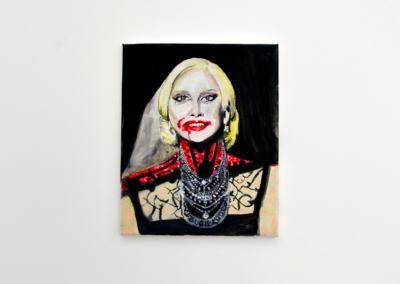 Stefani, 2024 Peinture à l'huile Lady Gaga