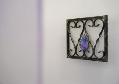 Vue de l'exposition I mist you de Lyse Fournier