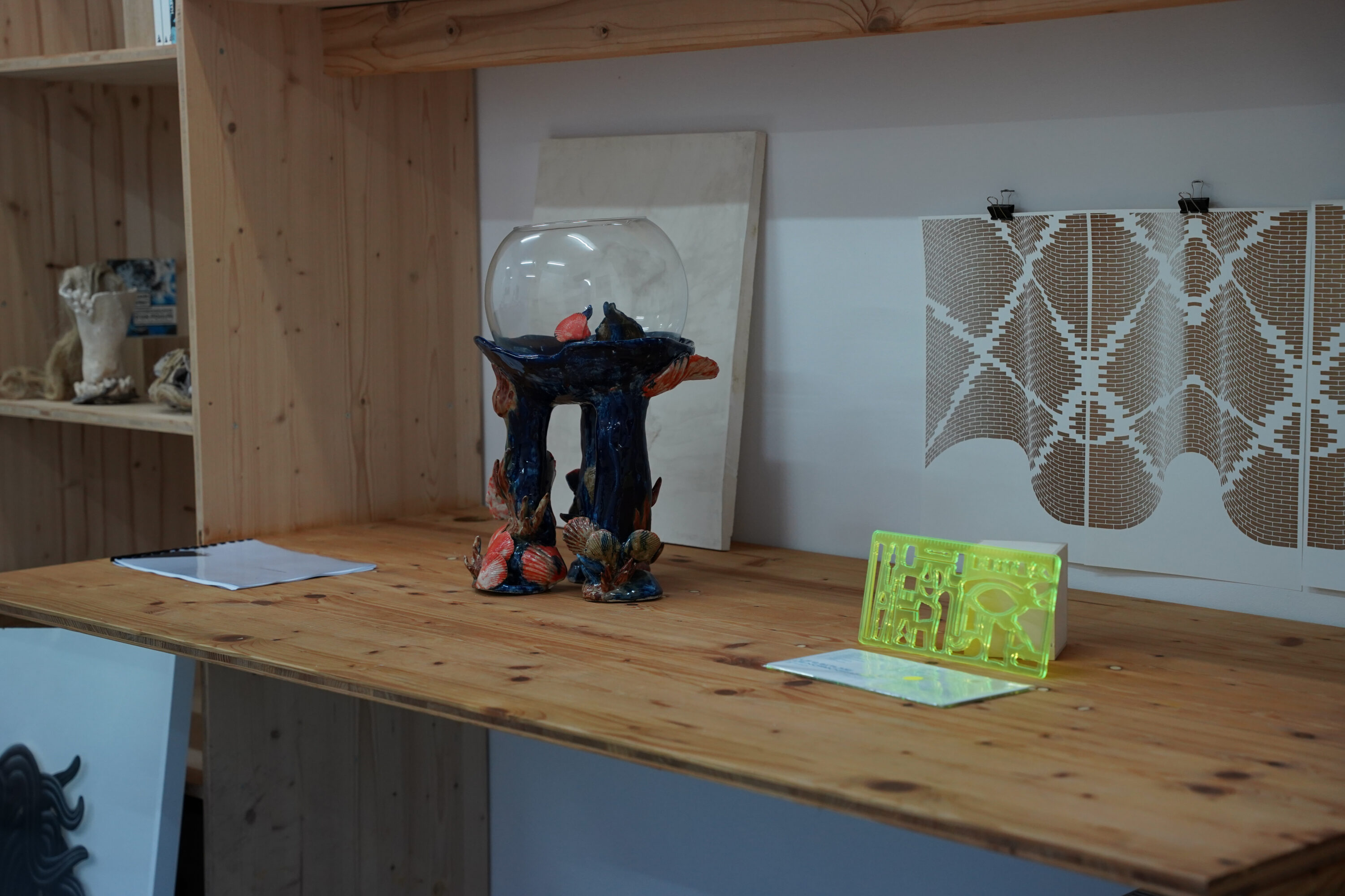 Collection #1 - BAM projects Exposition Au café de Io Burgard & Côme Clérino