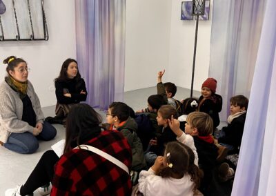 Médiation jeune public autour de l'exposition I mist you de Lyse Fournier