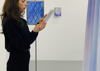 Lecture performée autour de l'exposition I mist you de Lyse Fournier avec Marie Laugery