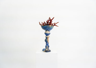 japet, sculpture, céramique emaillée, swab barcelone, Camille Benbournane