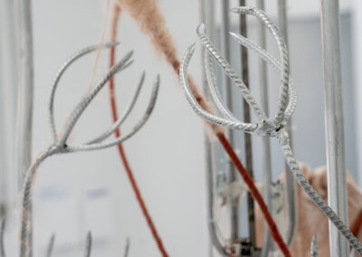 Vues de l'exposition Interférences d'Anaïs Gauthier - crédits Barbara Fecchio.