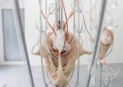 Vues de l'exposition Interférences d'Anaïs Gauthier - crédits Barbara Fecchio.