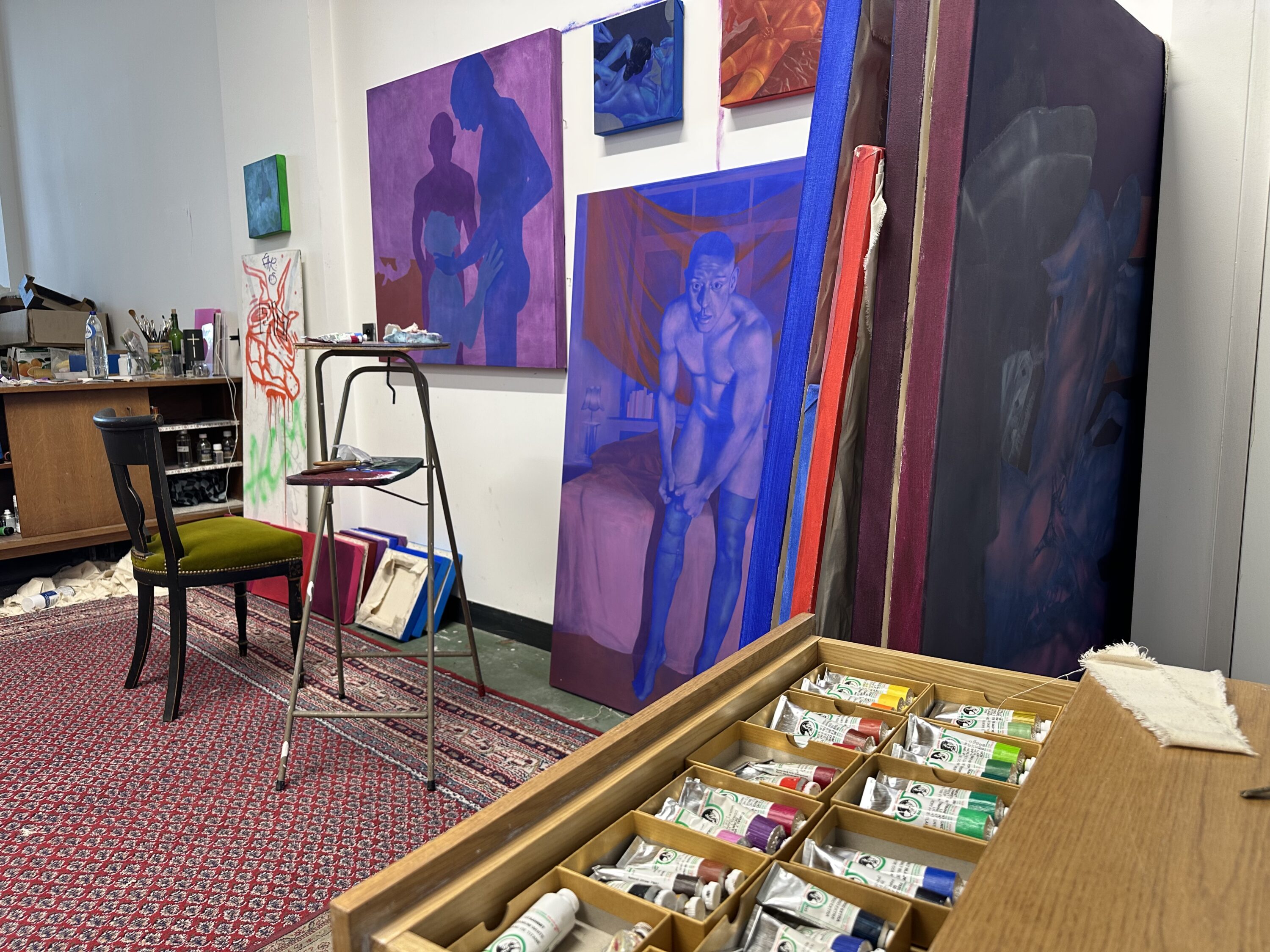 Vue d'atelier, Dan Potentier 2026